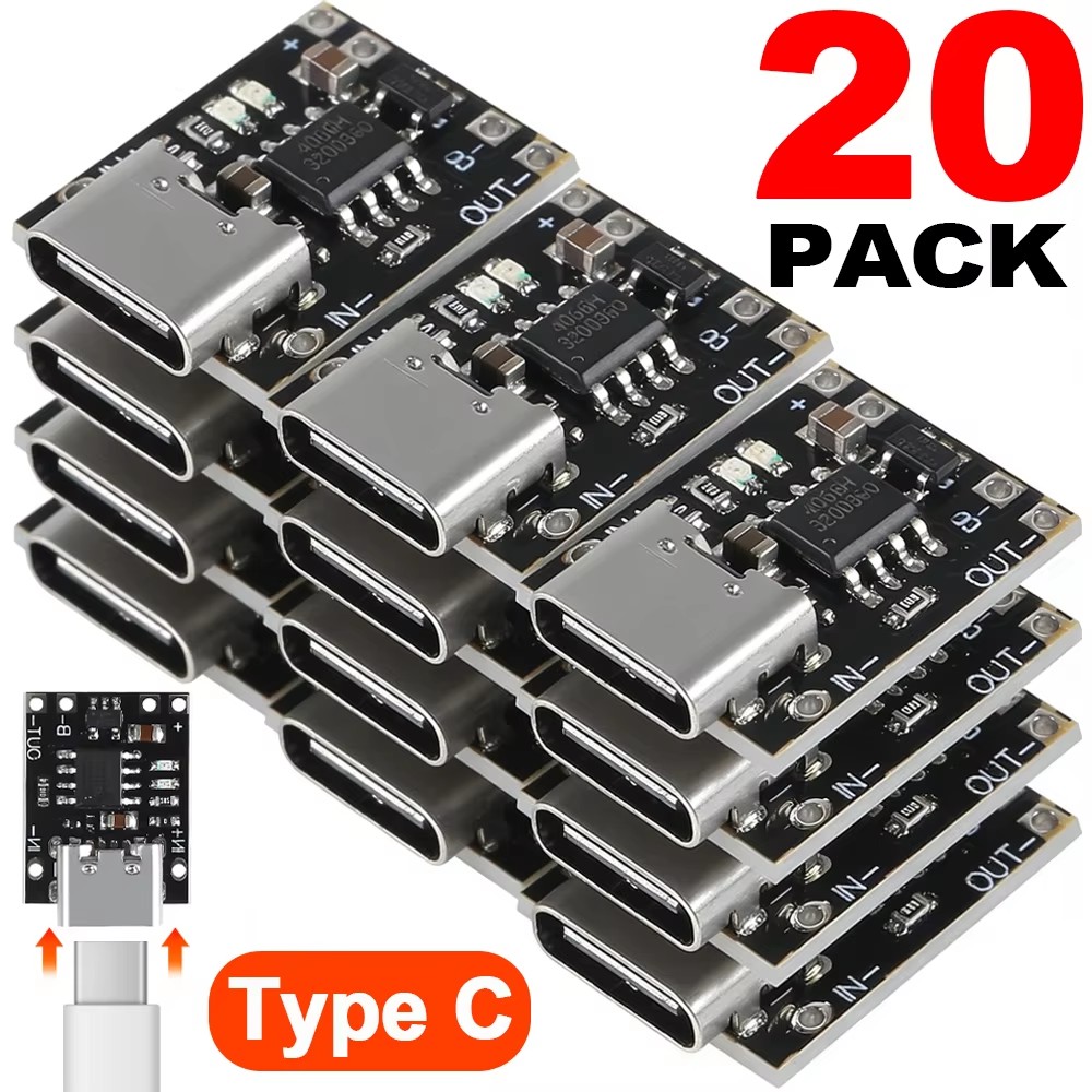Tp4056 Module - 1-20 Buah TP4056 3.7V Papan Pengisian
