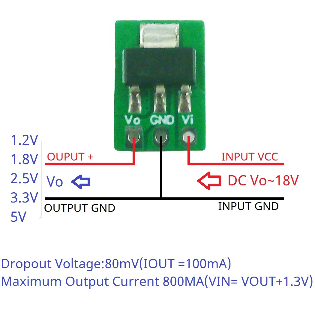 Esp32 Step Down Buck - Untuk Arduiuo ESP32 kecil keluar 1A