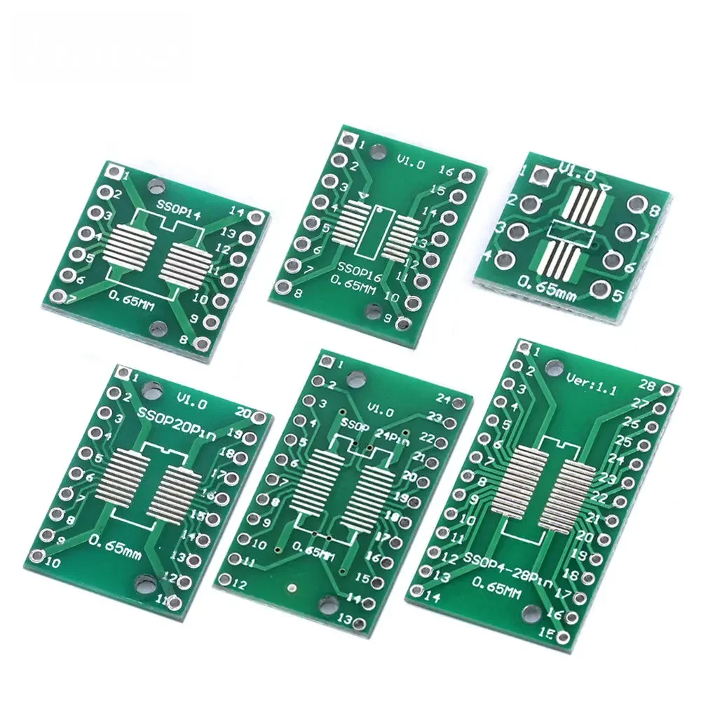 Pcb Prototyping Board - 10 Buah Set Soket Adaptor SOP8