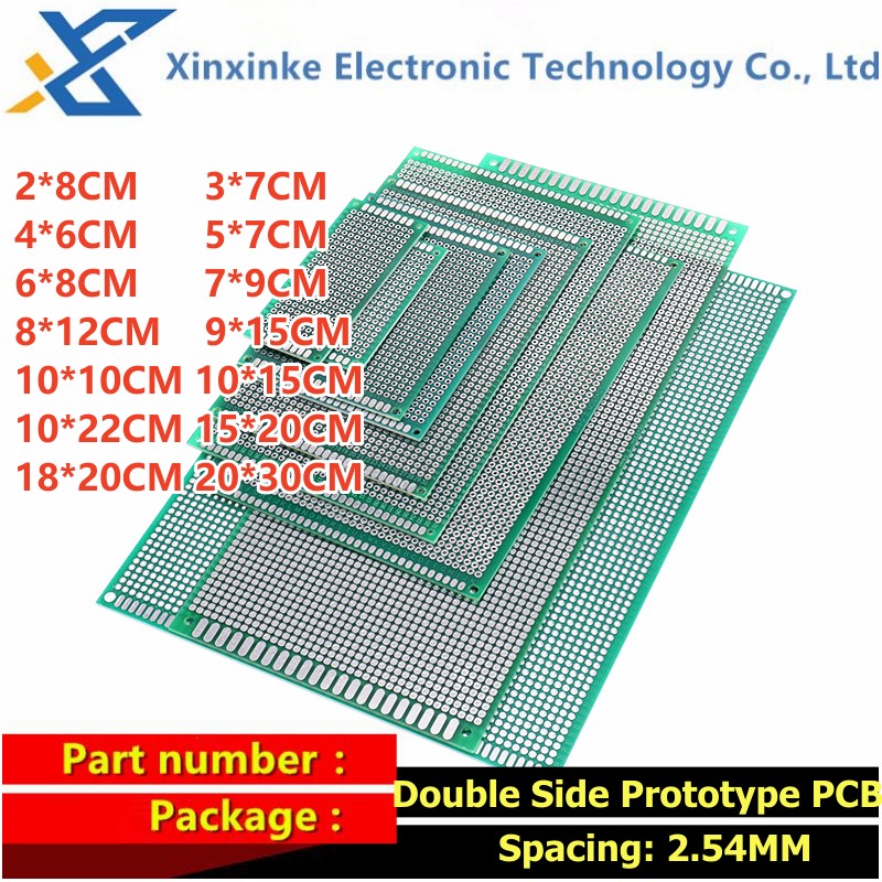 Pcb Prototyping Board - 5 Buah 2.54MM 7*9CM 3Cm *