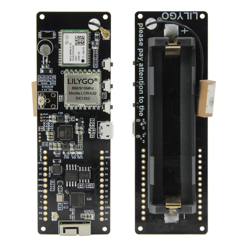 Esp32 Battery Holder Lipo - LILYGO T-BEAM V1.2 ESP32 LoRa SX1262