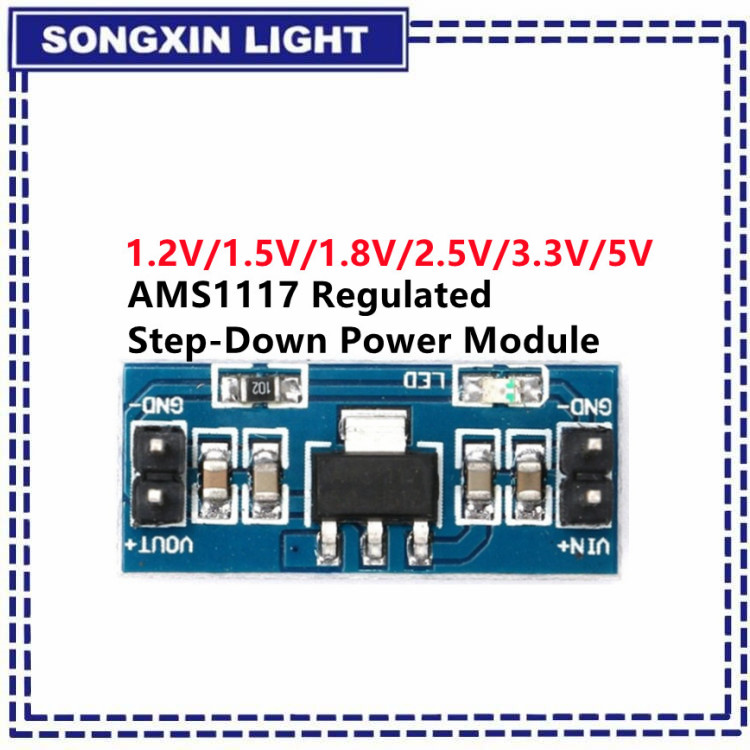 Ams1117 Module - 1 buah modul catu daya AMS1117-5.0V