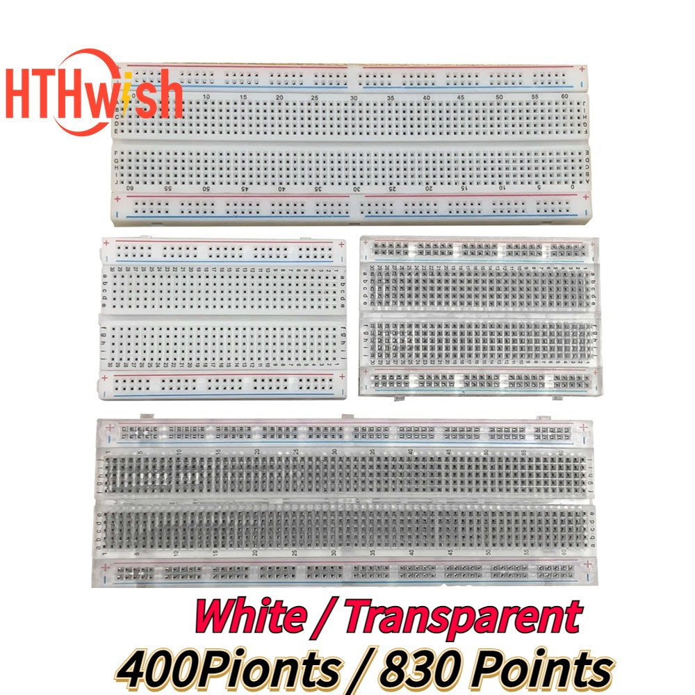 Breadboard 400 Point - 1 buah papan roti tanpa sol