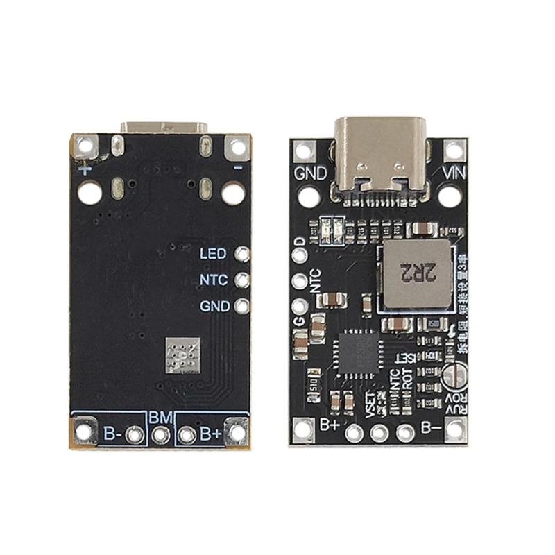 Tp4056 Module - Papan Pengisi Daya Li-ion USB Tipe-C
