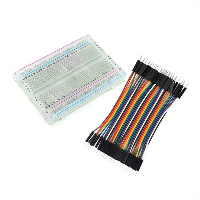 Breadboard 400 Point - 1 buah 400 titik transparan Mini
