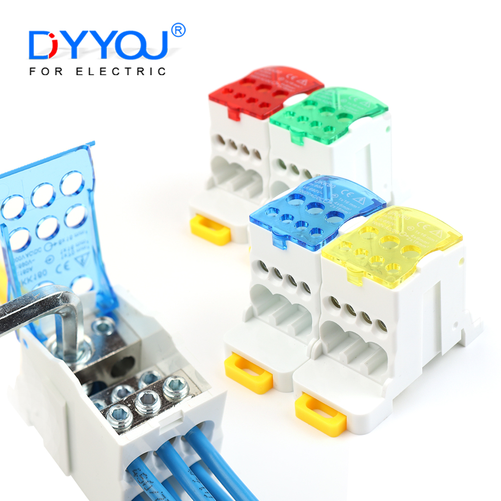Screw Terminal Block - 1 dalam 6 jenis rel cepat