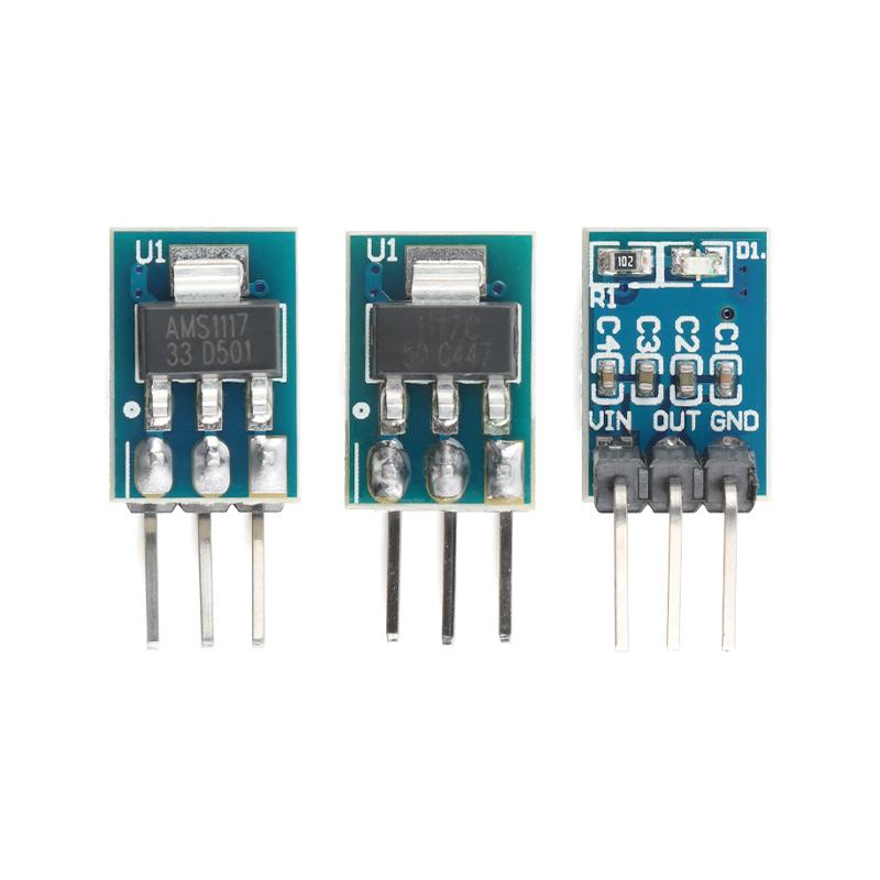 Ams1117 Module - 【F】1 buah Papan Regulator Linear AMS1117-3.3