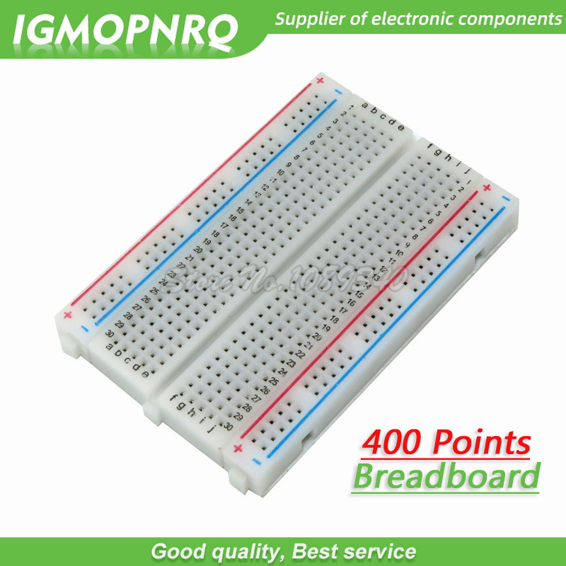 Breadboard 400 Point - 10 buah papan roti tanpa solder