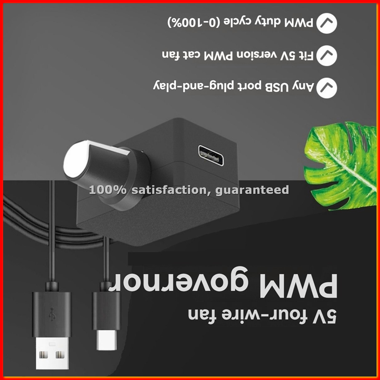 Usb C Cable - Pengontrol Kecepatan PWM 5V 4Pin Pengatur