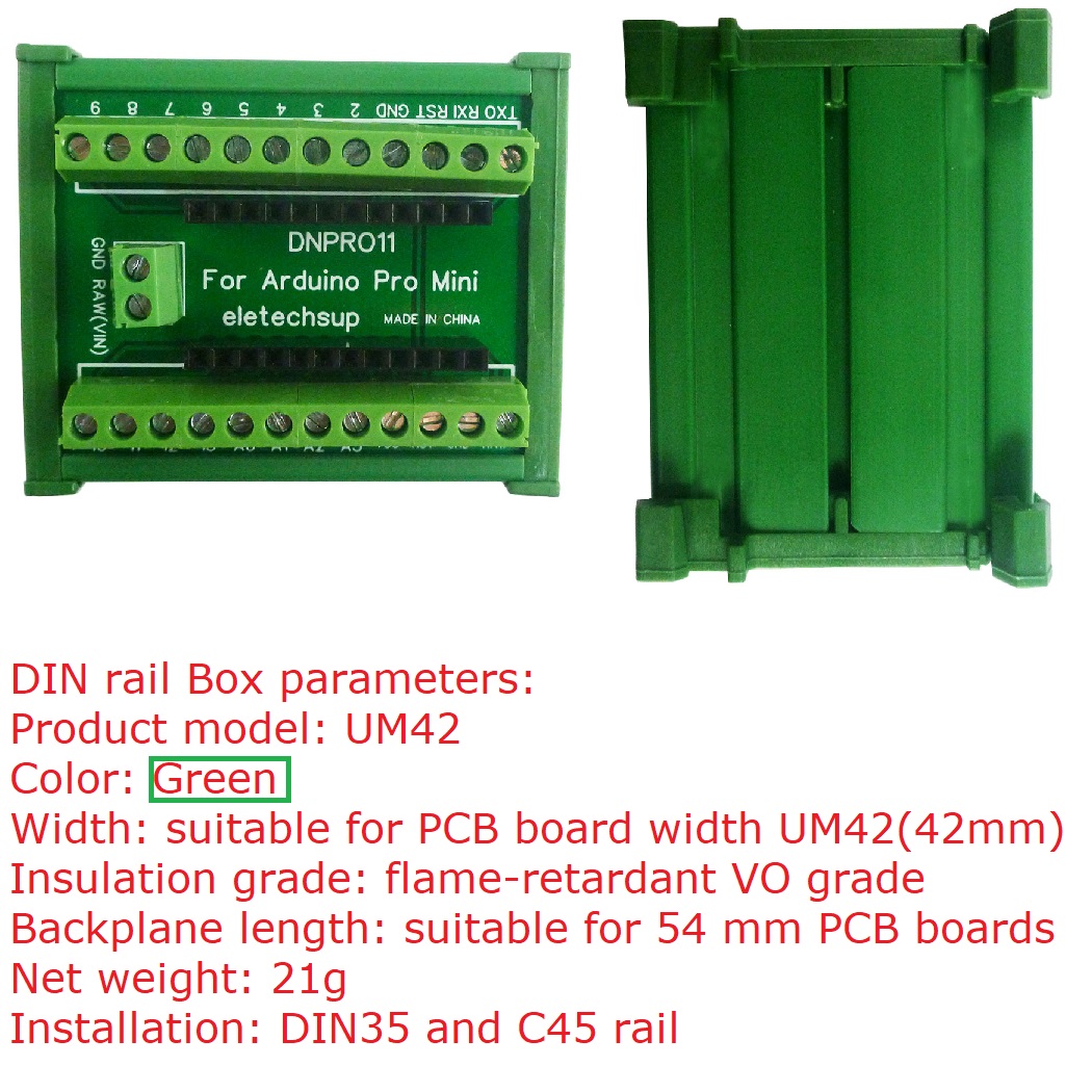 Screw Terminal Block - Modul Adaptor Terminal Block Pemasangan Rel