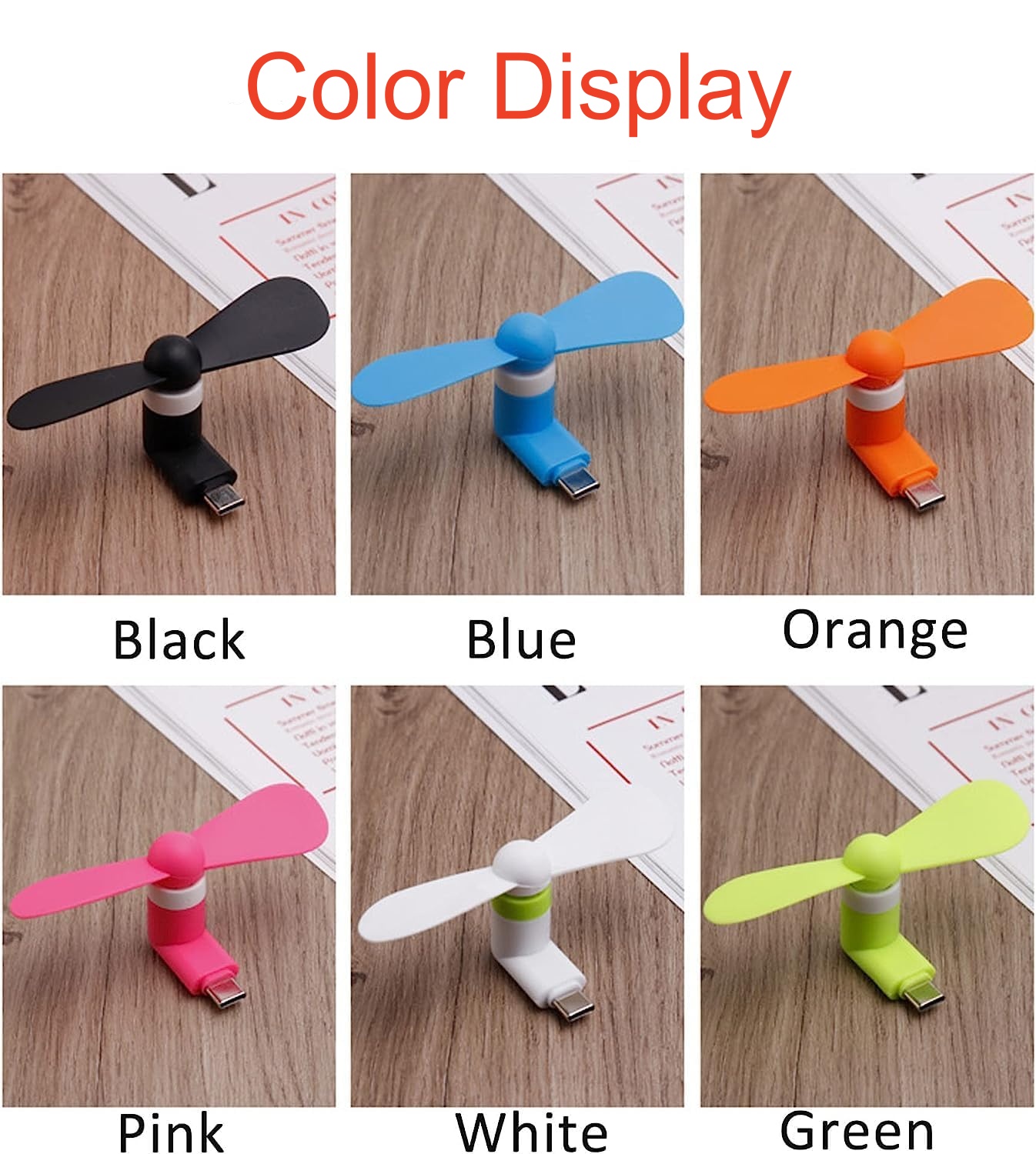 4/2/1Pcs Kipas Mini Portabel T - Micro Usb Cable ulasan dan harga