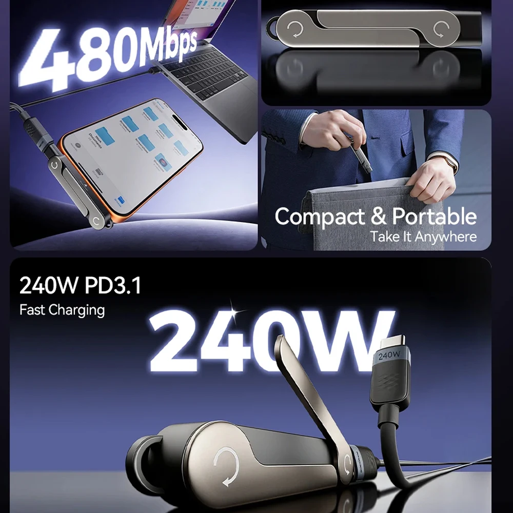 Kabel Charger USB Type C Flat  - Usb C Cable ulasan dan harga