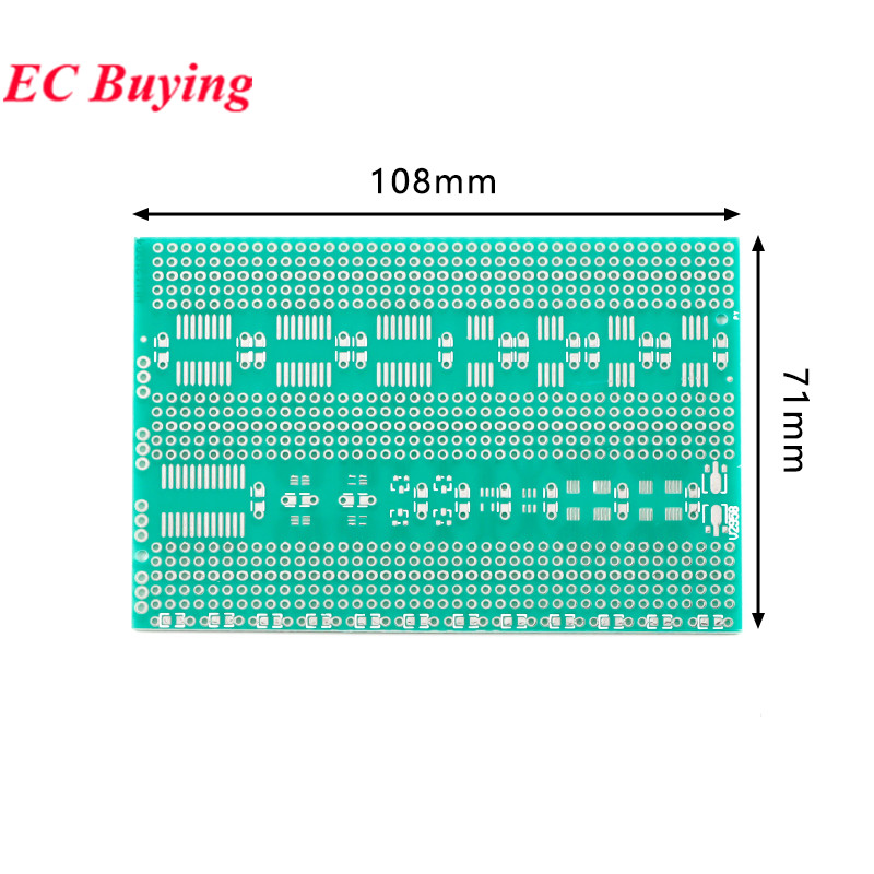 7X11Cm 9X11CM Satu Sisi SMD Un - Pcb Prototyping Board ulasan dan harga