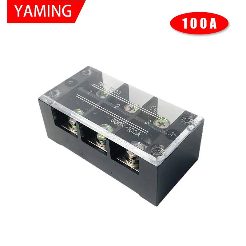 2 Buah TBC-1003 100A 3P 600V 6 - Screw Terminal Block ulasan dan harga