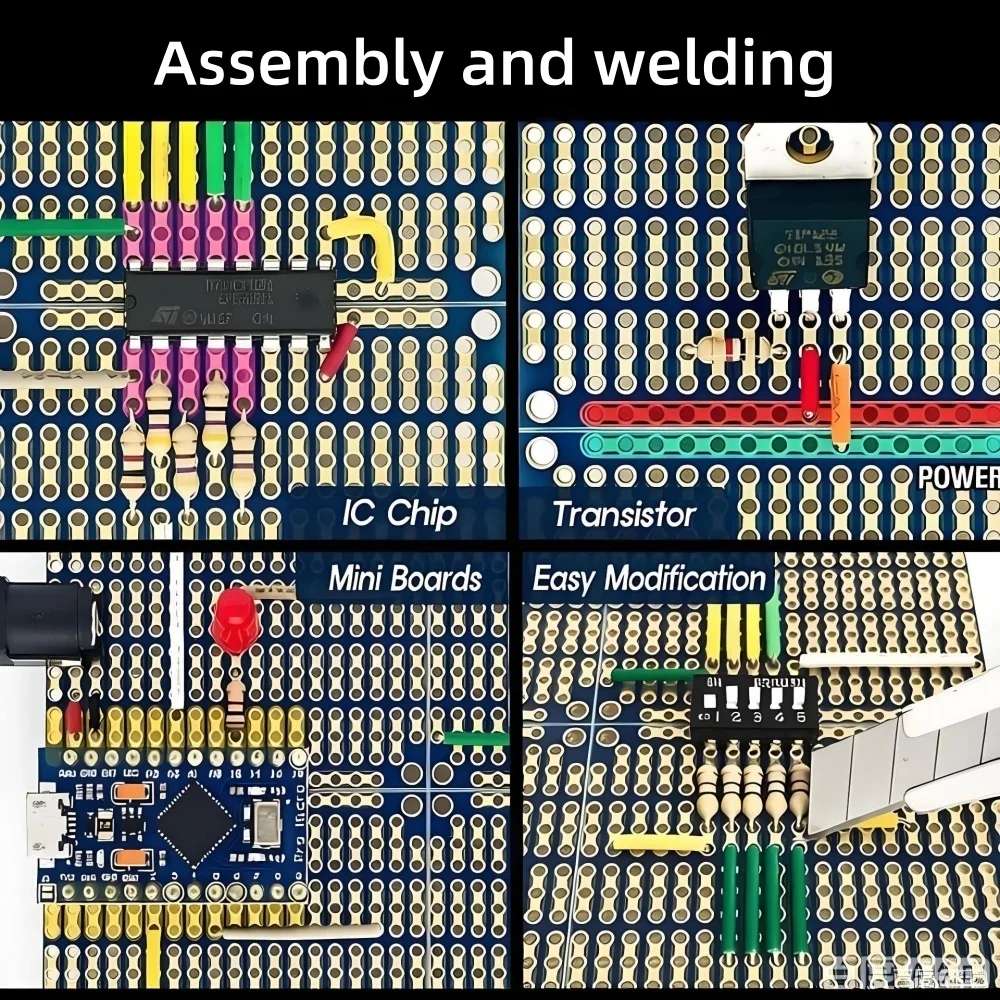 Papan PCB 4-in-1 dengan Sistem - Perfboard ulasan dan harga