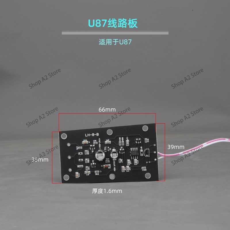 Papan sirkuit mikrofon U87 103 - Proto Board ulasan dan harga