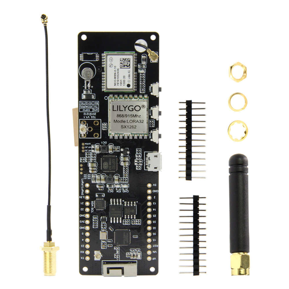 LILYGO T-BEAM V1.2 ESP32 LoRa  - Esp32 Battery Holder Lipo ulasan dan harga