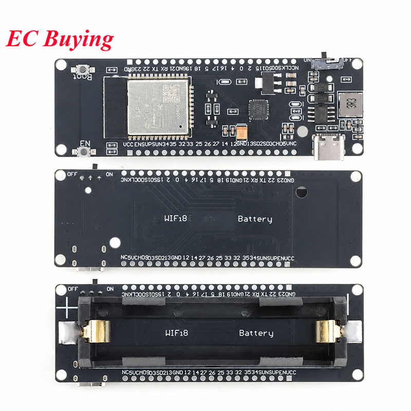 Papan Pengembangan Modul ESP32 - Esp32 Battery Holder Lipo ulasan dan harga