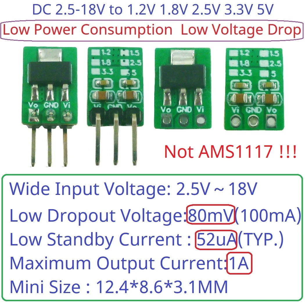 10 buah Modul Regulator LDO 2, - Esp32 Step Down Buck ulasan dan harga