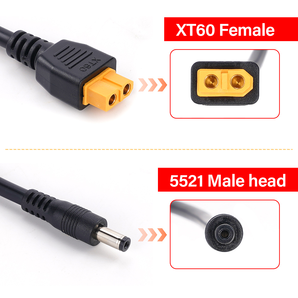 XT60 Adaptor kabel daya, Adapt - Ipex Connector ulasan dan harga