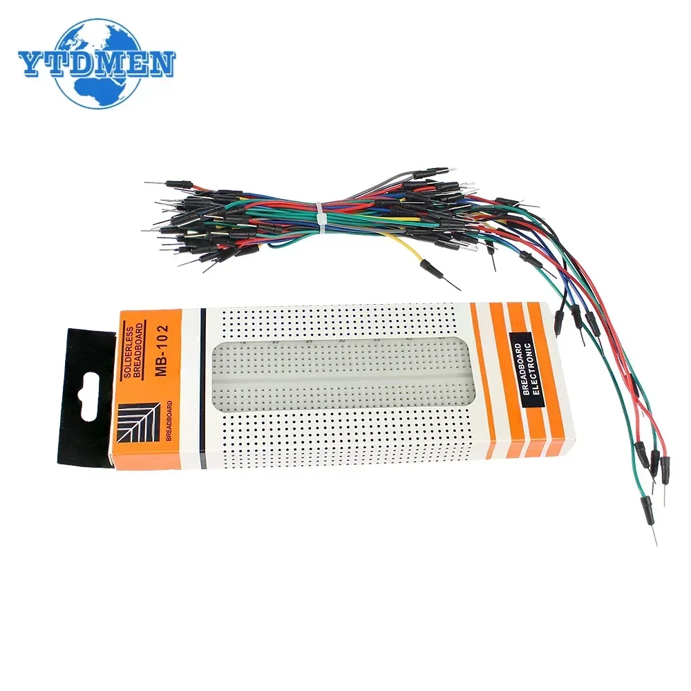 MB-102 Breadboard 400 830 poin - Breadboard 400 Point ulasan dan harga