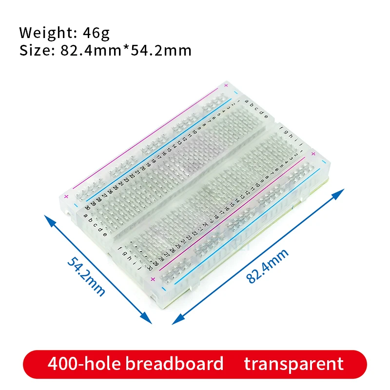 400 Poin Solderless PCB Breadb - Breadboard 400 Point ulasan dan harga