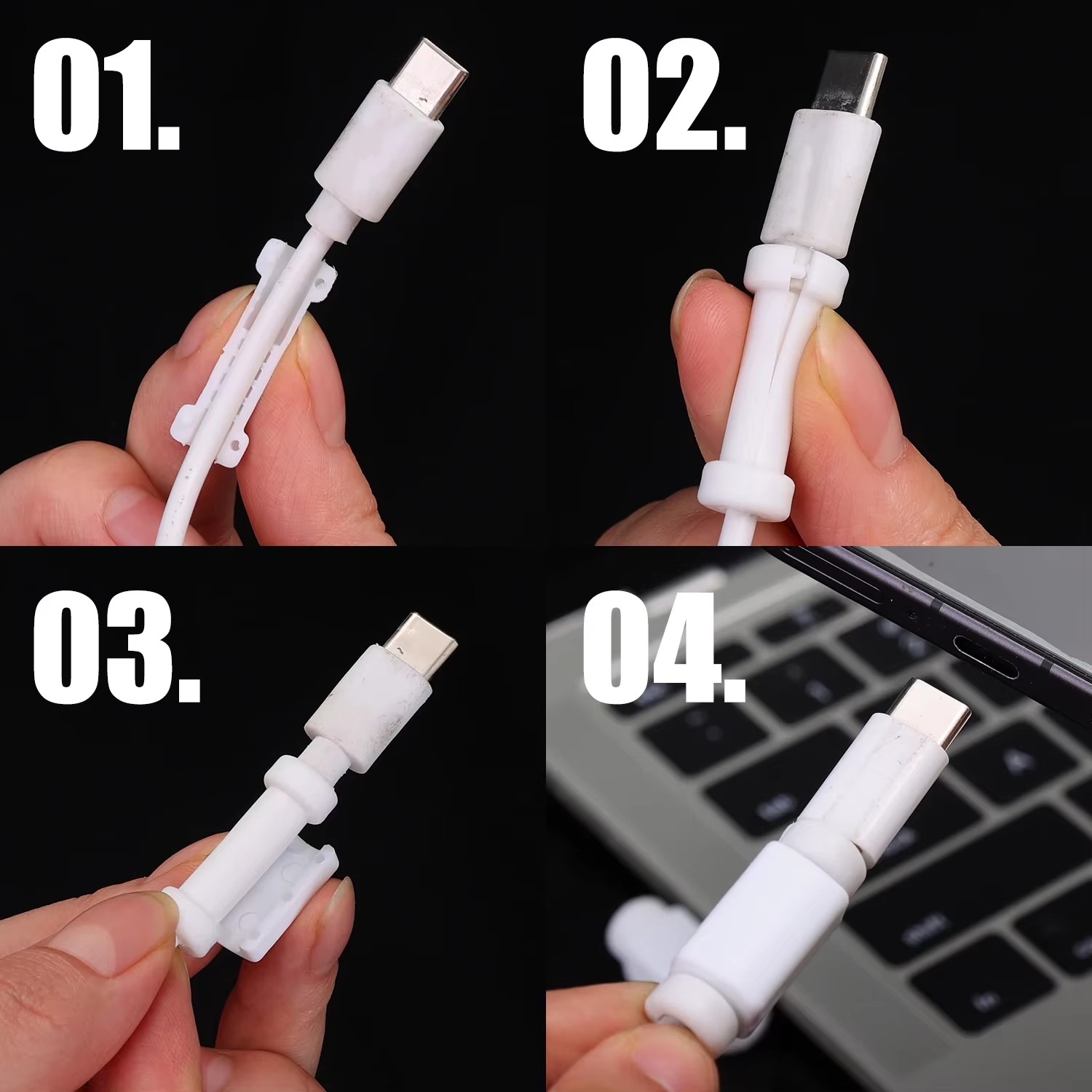 Pelindung Kabel Anti Patah Pen - Micro Usb Cable ulasan dan harga