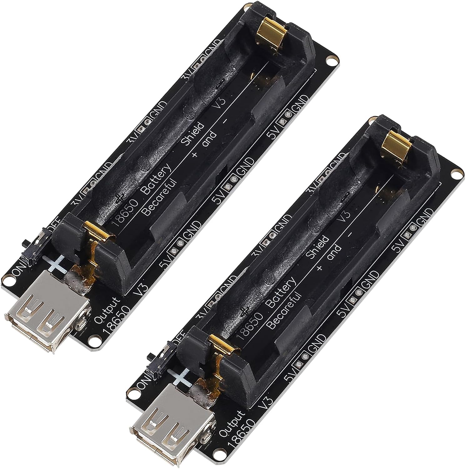 2 Buah Tempat Baterai 18650 Me - Esp32 Battery Holder Lipo ulasan dan harga