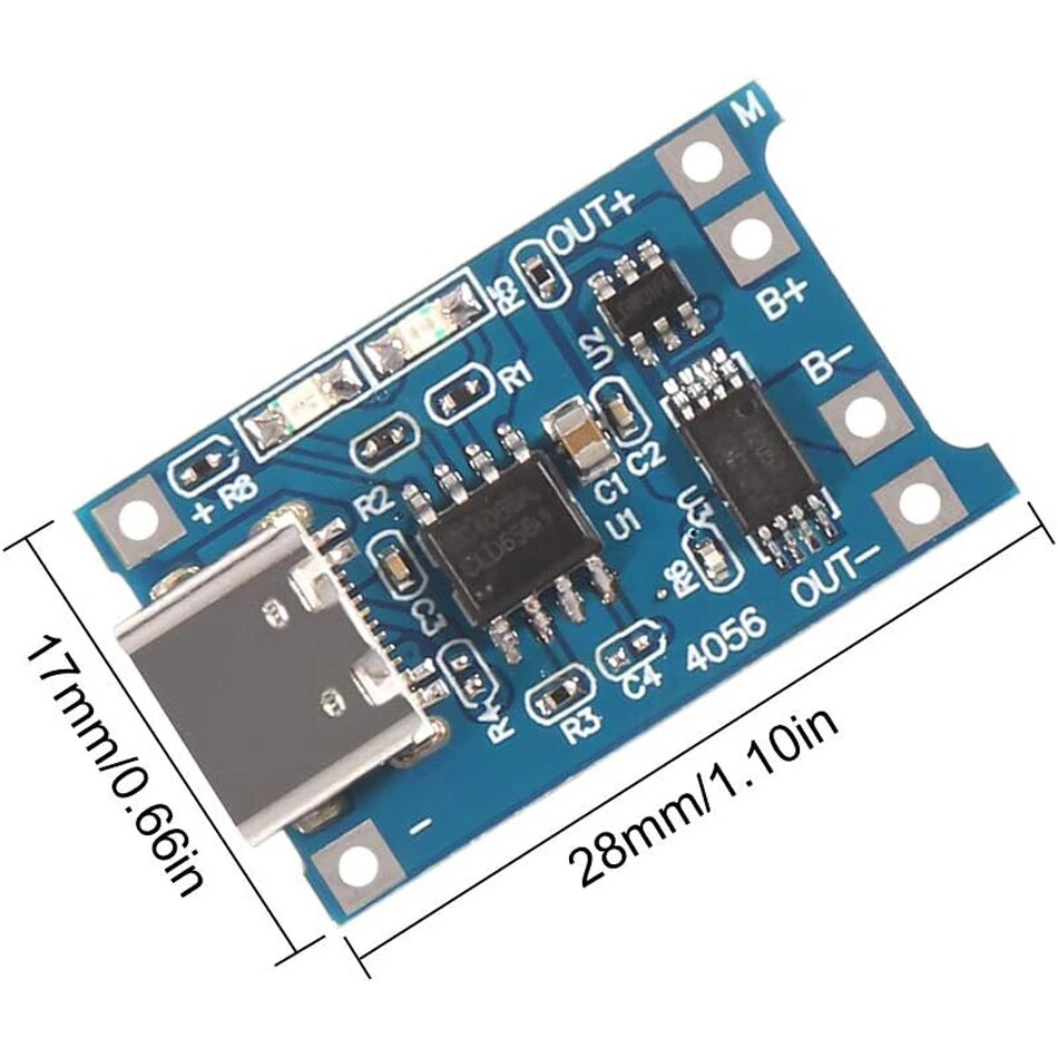 20 buah TP4056 1A 5V modul pap - Tp4056 Module ulasan dan harga