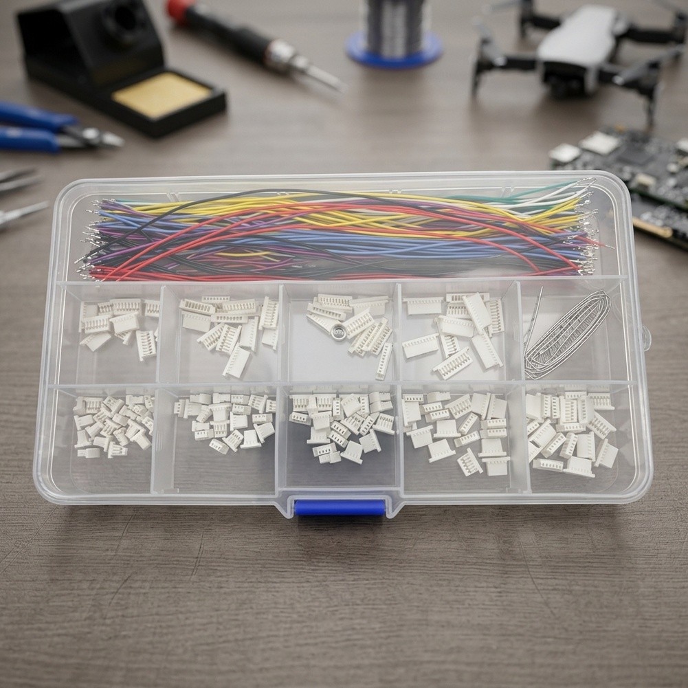 Kit Aneka Konektor SH 1.0mm 2P - Jumper Wire Kit ulasan dan harga