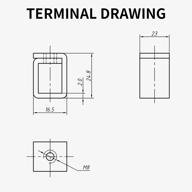 2 Buah Bingkai Kabel Kontaktor - Screw Terminal Block ulasan dan harga